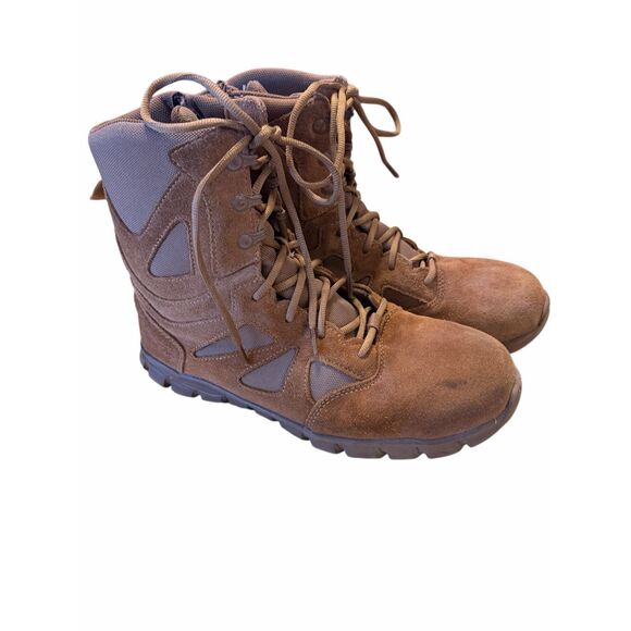 Reebok Men\'s Sublite Cushion Tactical Mid Boots in Coyote 10.5 main image 4